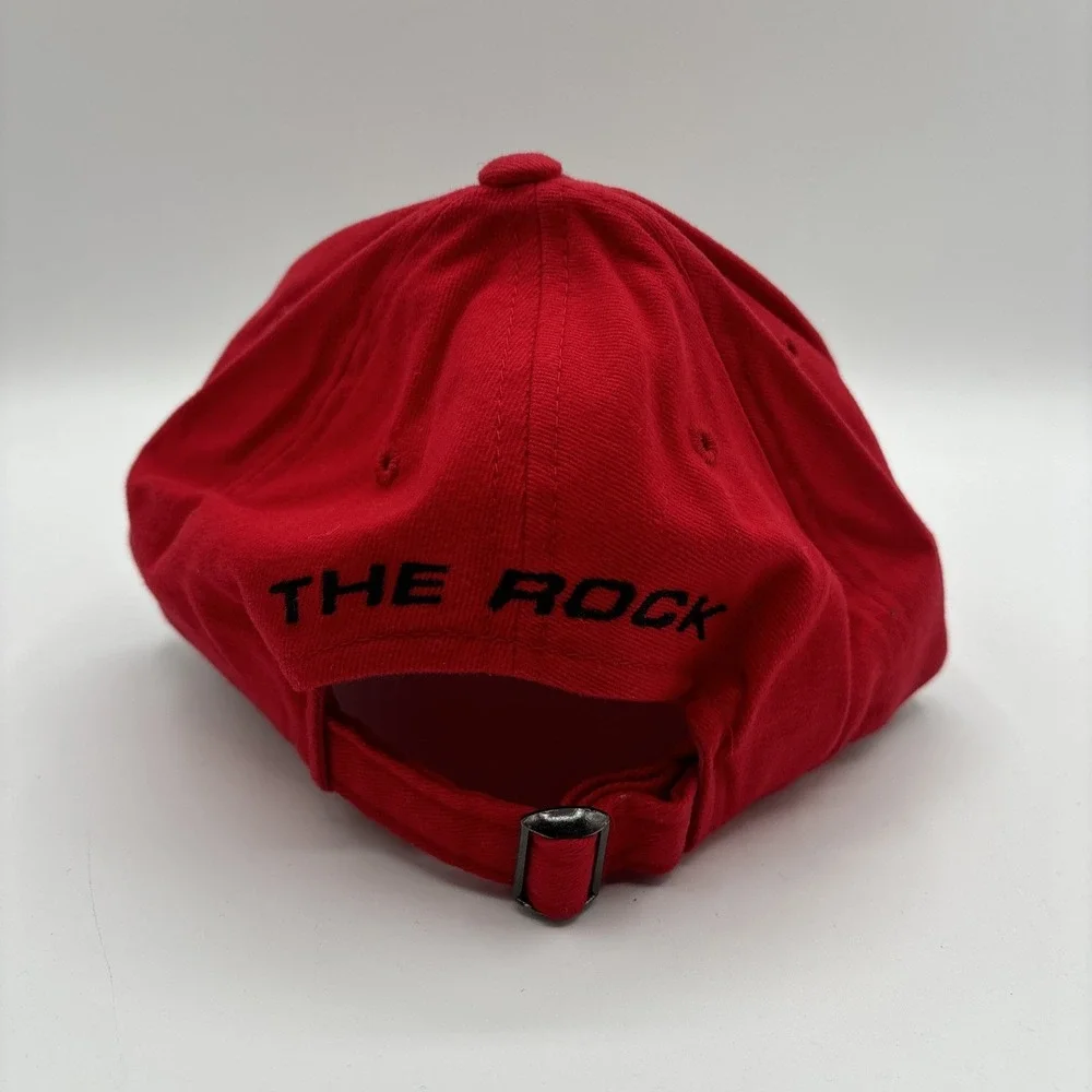 VTG The Rock North Carolina Motor Speedway‎ Rockingham Strapback Cap Hat H3